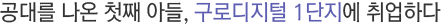 공대를 나온 첫째 아들, 구로디지털 1단지에 취업하다