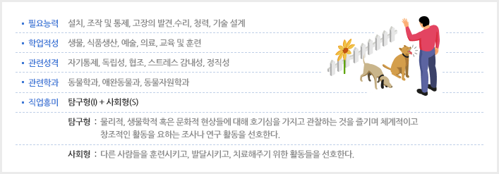 반려동물행동교정사 소개 이미지
