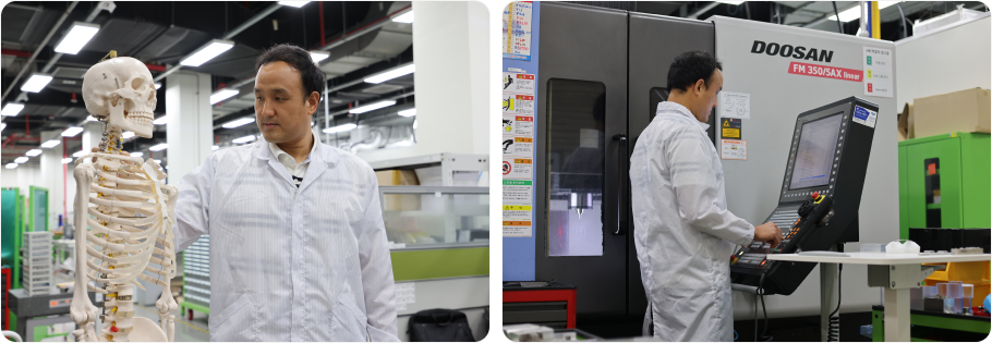 의료 기기 개발 전문가 이미지