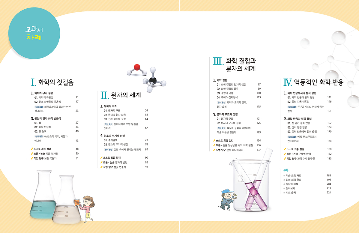 고등 화학Ⅰ 목차